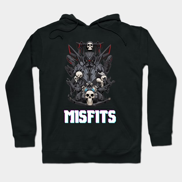 Misfits Hoodie by Maheswara.Momocats